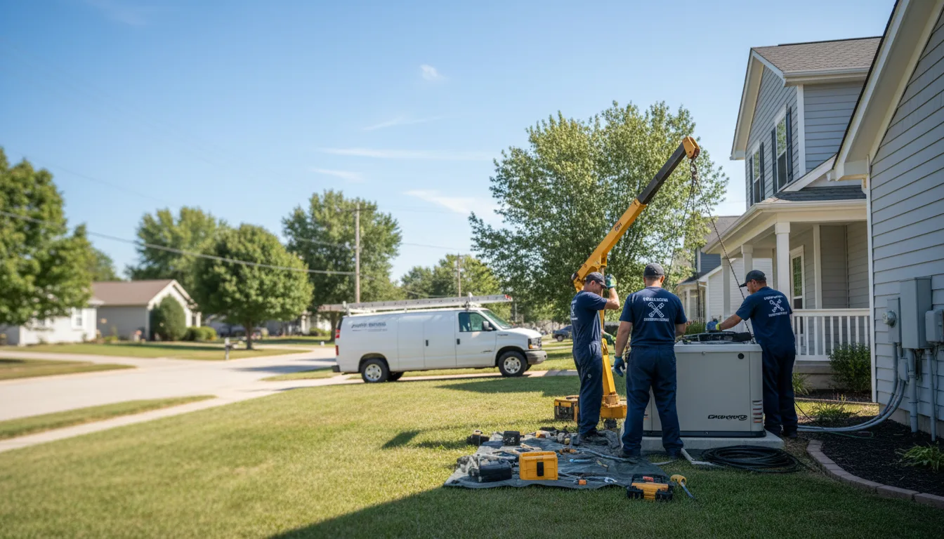 Generator Installation in Mechanicsburg, IL near me